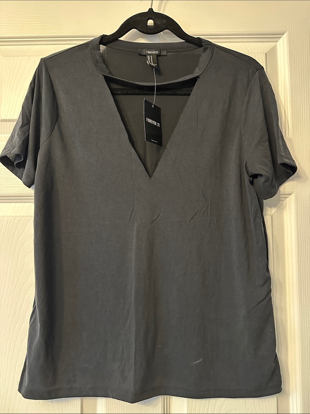 Forever 21 washed out black Short Sleeve Tee